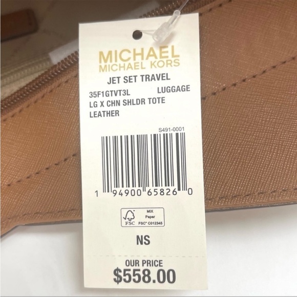 Michael Kors Large X Chain Shoulder Bag - Picture 9 of 9